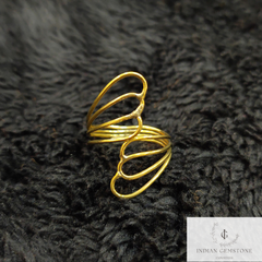 Butterfly Ring, Handmade Artisan Crafted Ring, Monarch Ring, Women Jewelry, Jewelry, Dainty Gold Plated Ring, Statement Ring, Gift For Her