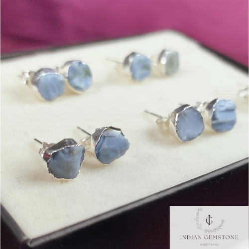 Beauty Squares - Crystal Opal Earrings