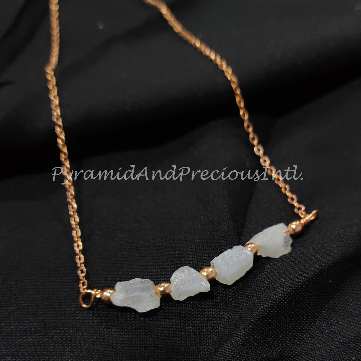 Rainbow Moonstone Necklace, Handmade Necklace, June Birthstone, Statement Jewelry, Gift For Her, Sold By Piece
