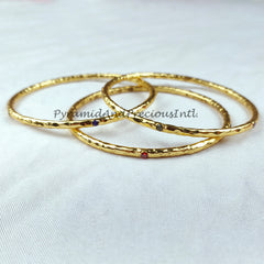 Multi gemstone bangle, gold plated bangle, birthday gift bangle, bohemian bangle, gift for her