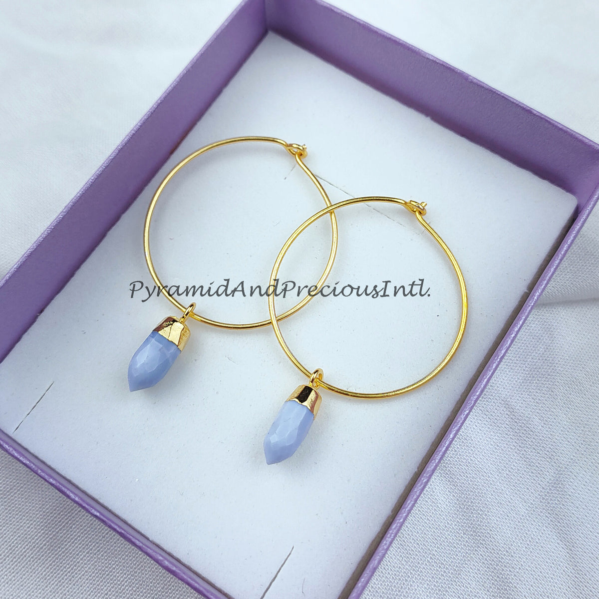 Boulder Opal Earring, Pencil Earring, Handmade Earring, Hoop Earring, Gold Electroplated Earring